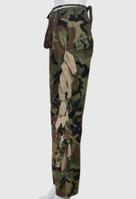 Load image into Gallery viewer, Camouflage Fringe Pants
