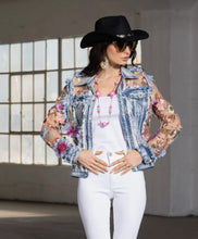 Load image into Gallery viewer, Frosted Flora Deconstructed Jacket
