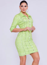 Load image into Gallery viewer, Lime-Light Bodycon Dress

