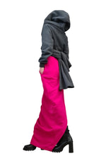 Load image into Gallery viewer, Hooded Gray Sweat Jacket Wrap
