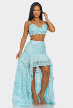 Load image into Gallery viewer, Aqua Goddess Lace Set

