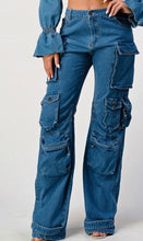 Load image into Gallery viewer, Denim Baggy Boyfriend Jeans

