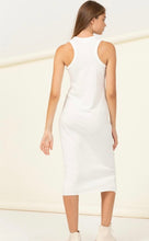 Load image into Gallery viewer, Whip Cream Tank Midi Dress
