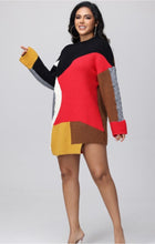 Load image into Gallery viewer, Abstract Red Sweater
