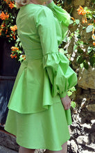 Load image into Gallery viewer, Light Green Summer Ruffle Dress
