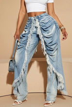 Load image into Gallery viewer, Light Blue Billionaire Layered Denim
