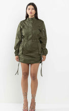Load image into Gallery viewer, Olive Cargo Dress
