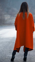 Load image into Gallery viewer, “Federica” Orange Coat
