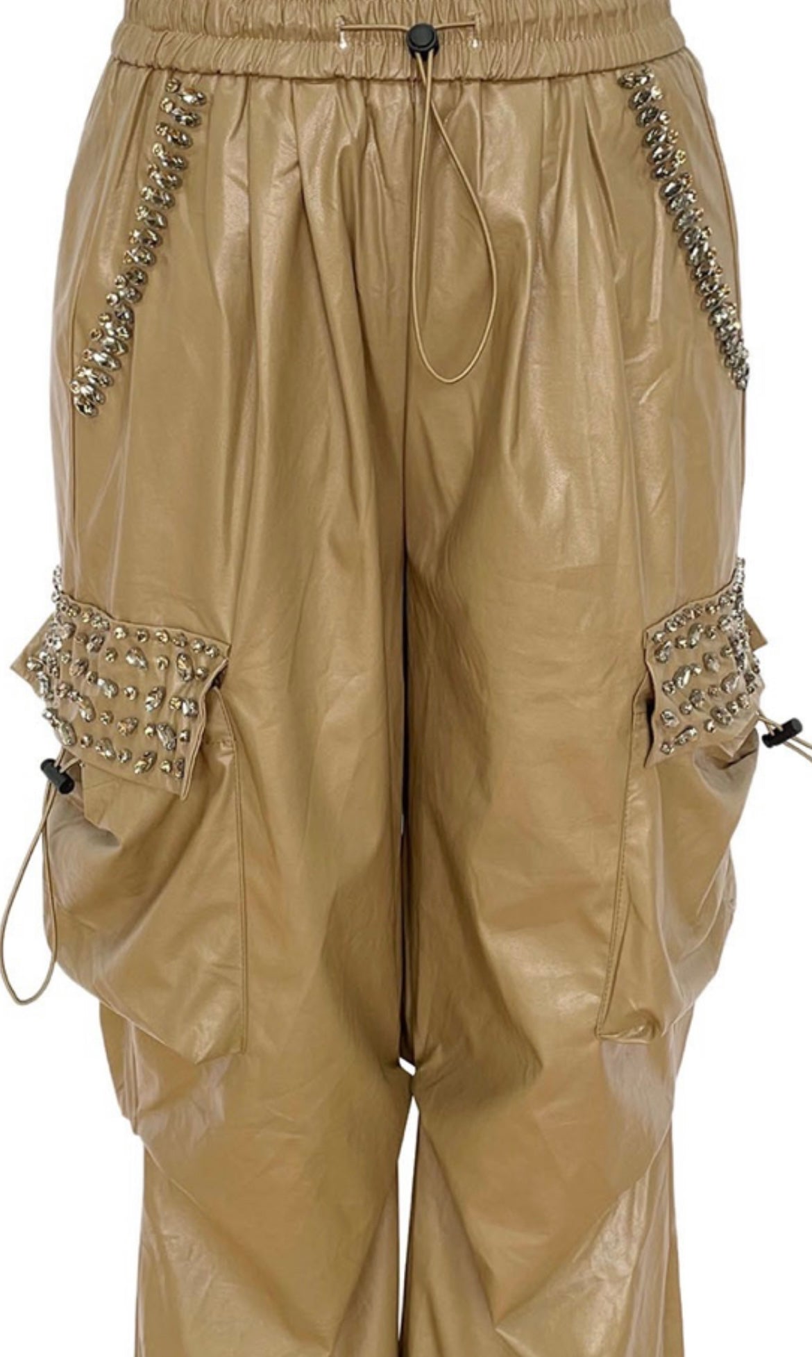 パンツ YEEKYO RHINESTONE CARGO PANTS Yeekyo RHINESTONE CARGO PANTS
