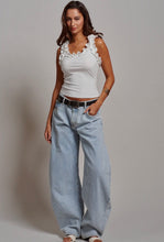 Load image into Gallery viewer, White Racerback Tank

