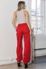 Load image into Gallery viewer, Red Baggy Cargo Pants
