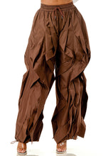 Load image into Gallery viewer, Chocolate Wavy Oversized Jogger Pants
