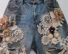 Load image into Gallery viewer, Lacey Garden Couture Shorts
