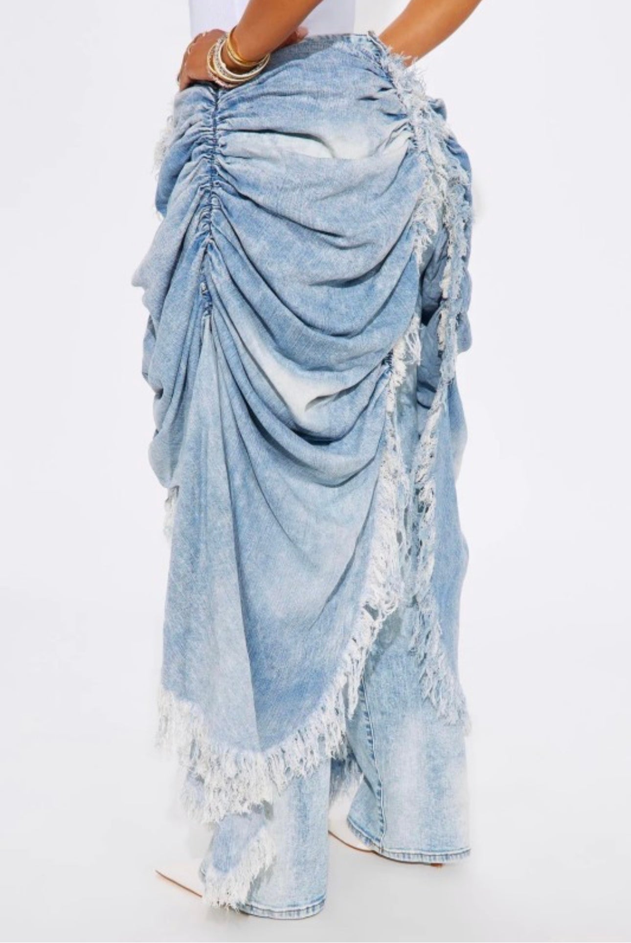 Light Blue Billionaire Layered Denim