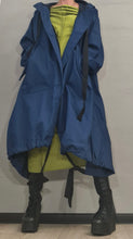 Load image into Gallery viewer, Long Denim Loose Hooded Coat
