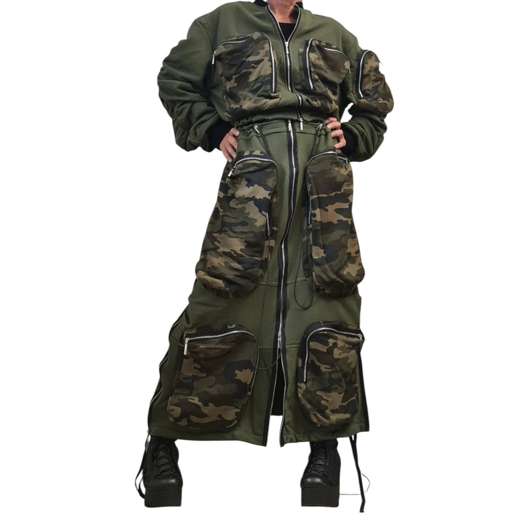 Extravagant Camouflage Jacket