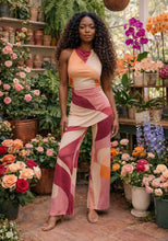 Load image into Gallery viewer, Abstract Halter Jumpsuit
