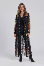 Load image into Gallery viewer, The Jardin Noir Luxury Duster
