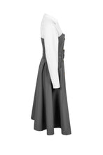 Load image into Gallery viewer, Trench Midi Dress With Shirt Combo

