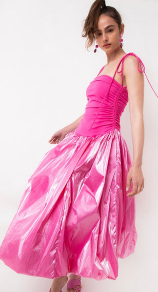 Alexa Ball Skirt Midi Dress