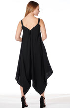 Load image into Gallery viewer, Black Hankerchief Jumpsuit
