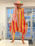 Marla Multi-Color Harem Jumpsuit