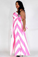 Load image into Gallery viewer, “JESSICA” Pink &amp; White Stripe Top
