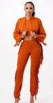 “MECCA” Fringe Orange Set