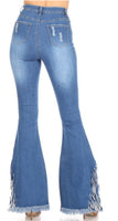 Bell Fringed Denim