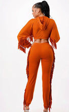 Load image into Gallery viewer, “MECCA” Fringe Orange Set
