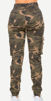 Olive Camo Jogger Pants