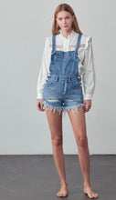Load image into Gallery viewer, Denim High Rise Shortalls
