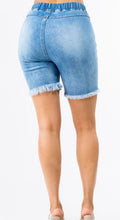 Load image into Gallery viewer, High Rise Denim Shorts
