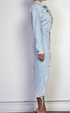 Asymmetric Denim Dress