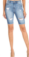 Denim Bermuda Shorts (S-3X)