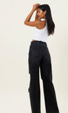 “Rome” Vintage Black Denim Pants