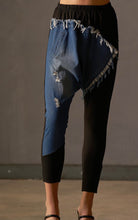 Load image into Gallery viewer, “Paris” Denim Patch Leggings
