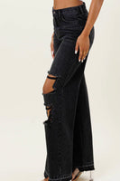 “Rome” Vintage Black Denim Pants
