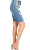 Denim Bermuda Shorts (S-3X)