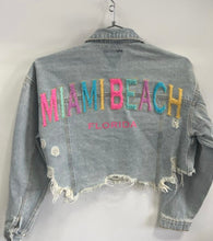 Load image into Gallery viewer, Miami Beach Denim Jacket
