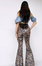 Load image into Gallery viewer, Leopard Flare Pants
