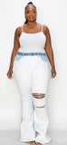 Trio Flare Denim (PLUS)